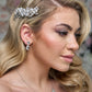 2487FR- Pettinino da sposa con perle e strass