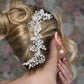 2499FR- Pettinino da sposa con perle e cristalli