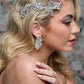 2506FR- Pettinino da sposa con cristalli e pietre swarovski