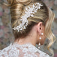 2512FR- Pettinino da sposa con perle, cristalli e strass swarovski
