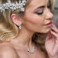 2515FR- Pettinino da sposa con perle e strass swarovski
