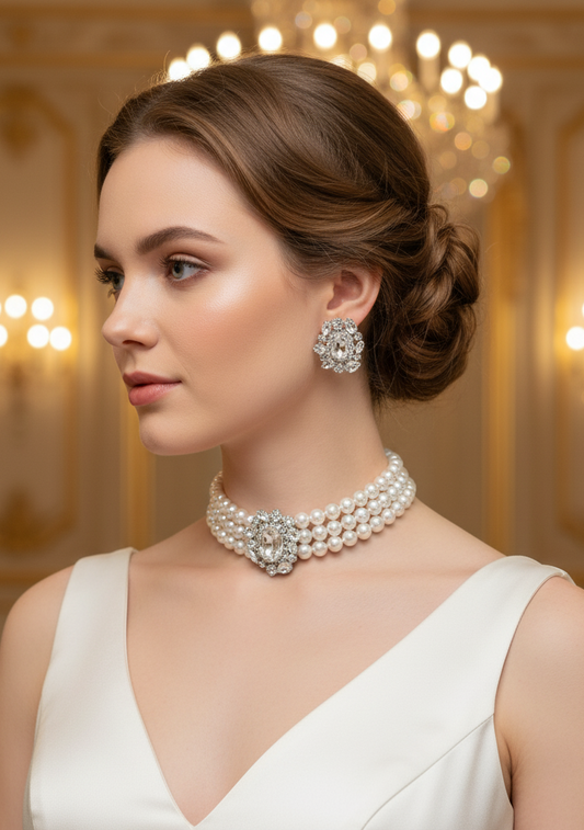 Parure Venezia Pearl