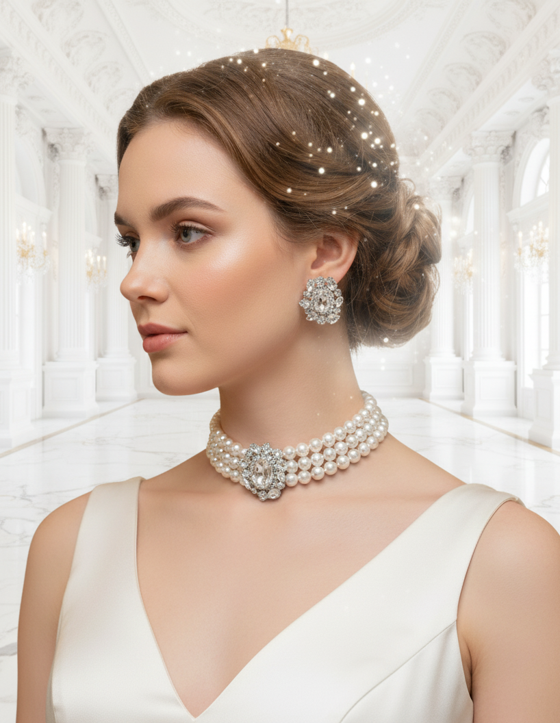 Parure Venezia Pearl