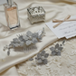Set Magnolia - Fermaglio bijoux modellabile e orecchini