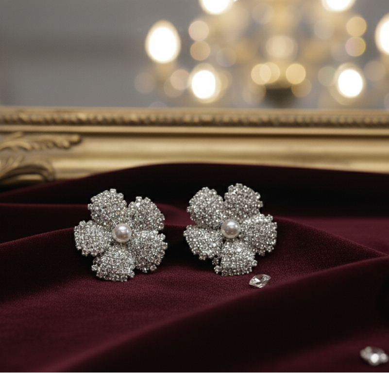 Set Flores - Accessorio bijoux modellabile e orecchini