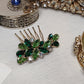 Pettinino per cerimonia con pietre swarovski