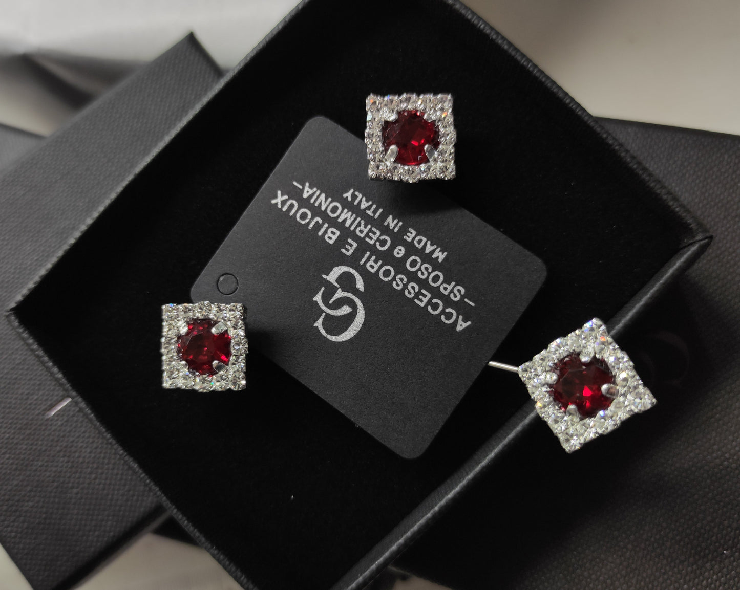 SET GEM66 GEMELLI+SPILLA BIJOUX