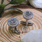 SET GEM184 GEMELLI+SPILLA BIJOUX