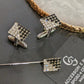 SET GEM126 GEMELLI+SPILLA BIJOUX