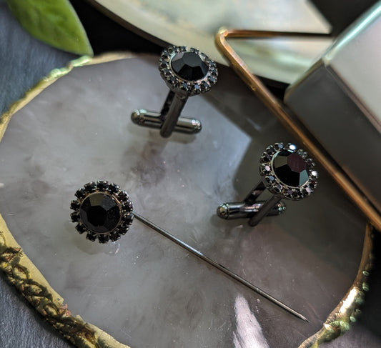 SET GEM109 GEMELLI+SPILLA BIJOUX