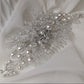 2491FR- Pettinino da sposa con perle e cristalli