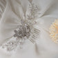 2488FR- Pettinino da sposa con perle e cristalli