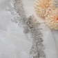 2499FR- Pettinino da sposa con perle e cristalli