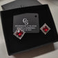SET GEM177 GEMELLI+SPILLA BIJOUX