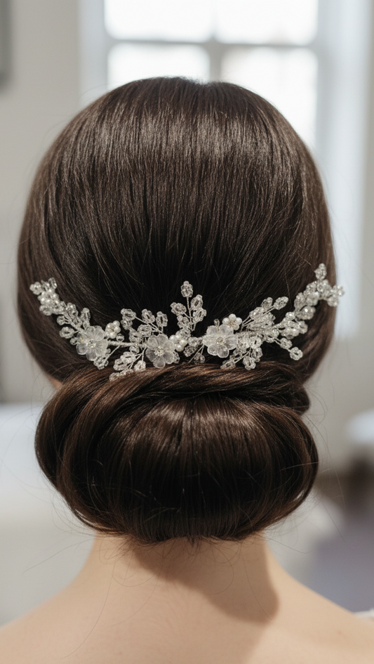 Nais - 2359FR - Accessorio modellabile in cristalli da sposa