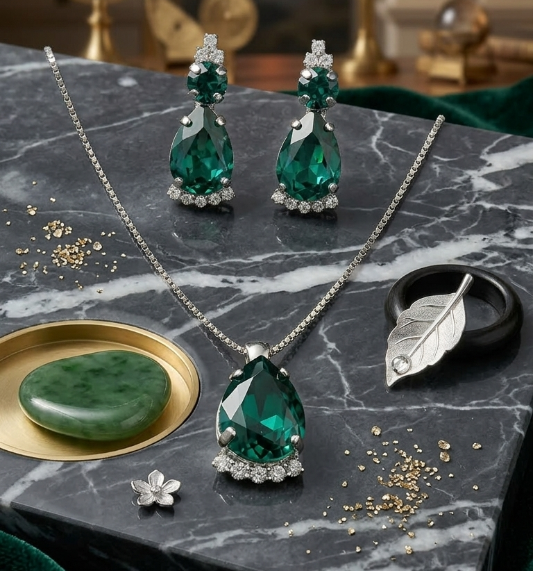 Parure Lacrima di venere