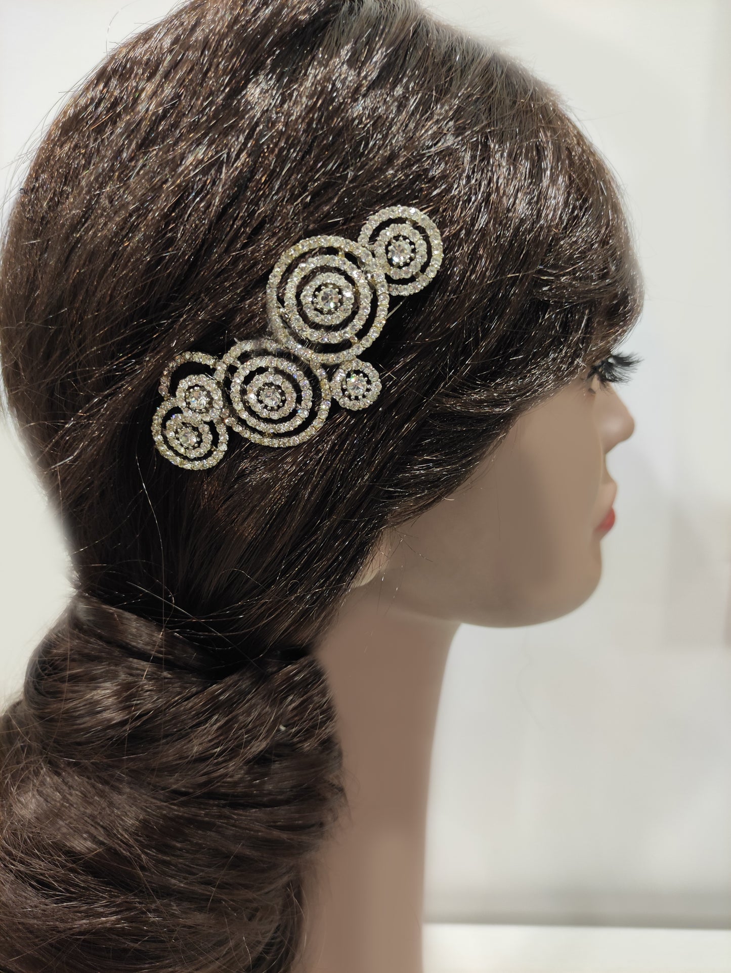 1950FR- Pettinino da sposa in strass