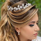 FRN110 -Modellabile con perle e strass da sposa